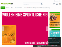 Tablet Screenshot of fruchthof24.de